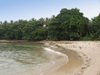 Cap Estrias, Estuaire province, Gabon: on the beach - photo by B.Cloutier