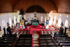 Banjul, The Gambia: Roman Catholic Cathedral of Our Lady of the Assumption - the nave and the main altar seen from the choir - photo by M.Torres