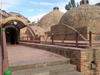 Georgia - Tbilisi: Sulfur baths - domes - photo by N.Mahmudova