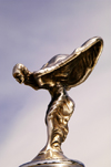 Germany - Berlin: Hood ornament - Spirit of Ecstasy - Emily - on the hood of a Rolls-Royce / Khlerfigur,luxury car, Luxusauto, Nobelkarosse - photo by W.Schmidt