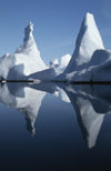 55 Ilulissat / Jakobshavn - ice peaks - Jakobshavn Glacier, part of the Ilulissat Icefjord - UNESCO world heritage - photo by W.Allgower