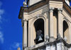 Ciudad de Guatemala / Guatemala city: Metropolitan Cathedral - bell tower, architects Pedreti and Tonel - Catedral metropolitana - photo by M.Torres