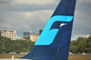 Ciudad de Guatemala / Guatemala city: airport - Mexicana logo on the tail of an Airbus A320-231 N369MX (cn 369) aircraft - photo by M.Torres