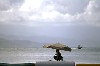 Haiti - Labadee, Nord Department: Cloudy day at the beach - Caribbean - photo by Francisca Rigaud