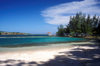 Honduras - Roatn island: beach in the south coast - photo by D.Forman