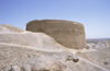 Iran - Yazd: tower of silence or Dakhmeh and the desert - photo by W.Allgower