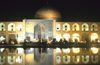 Iran - Isfahan: Sheikh Lotf Allah Mosque at nigh - Naghsh-i Jahan Square - photo by W.Allgower