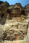 Iran - Naqsh-e Rustam: tomb attributed to Artaxerxes I Makrocheir - photo by M.Torres