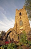 Dublin: St. Audoen's Church - tower / Eaglais Naomh Audoen (photo by Pierre Jolivet)