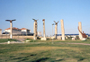 Israel - Arad, South District: Eagles, Vultures and columns - photo by M.Torres