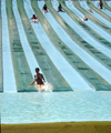 Israel - Shfaim / Shefayim (north of Hertzlia), Hof HaSharon Regional Council, Center District: waterpark - sliding - photo by E.Keren