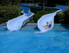 Israel - Shfaim: water park - water slides - photo by E.Keren