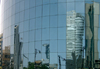 Israel - Ramat Gan: glass in the city - faade - Diamond Exchange District - part of the metropolis known as Gush Dan, in the Tel Aviv District - photo by Efi Keren