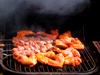 Israel: BBQ - meat cooking on the grill - photo by E.Keren