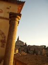 Italy / Italia - Todi (Umbria): view of S.fortunato  (photo by Emanuele Luca)