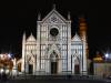 Italy / Italia - Florence / Firenze (Toscany / Toscana) / FLR : Basilica di Santa Croce di Firenze - Basilica of the Holy Cross - Franciscan church - Piazza Santa Croce - nocturnal - photo by M.Bergsma