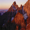 Italy - Aiguille Noire de Peuterey - Valle d'Aosta: 3773 m tall granite mountain in the Mont Blanc massif - part of the Peuterey ridge - Graian Alps - photo by W.Allgower