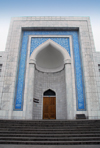 Kazakhstan, Almaty / Alma Ata: Central Mosque - located at the intersection of Pushkin and Mametova streets - photo by M.Torres