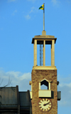 Nairobi, Kenya: City Hall - clock tower - photo by M.Torres