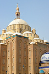 Erbil / Hewler / Arbil / Irbil, Kurdistan, Iraq: Jalil Khayat mosque, the city's largest mosque - photo by M.Torres