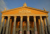 Bishkek, Kyrgyzstan: Opera and Ballet Theater - architect A.Laburenko - Y.Abdrakhmanov street, often still called Sovetskaya street - photo by M.Torres