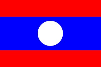 Laos / People's Democratic Republic / Laosa / Laosas/ Lao / Laosz - flag