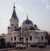 Latvia - Jelgava (Mitau): St. Simon and st. Anne Russian Orthodox Cathedral - blue and gold / zila un zelts (Jelgava municipality - Zemgale province) (photo by M.Torres)