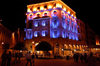 Lebanon / Liban - Beirut / Beyrouth: night in the city - Place de l'Etoile - Parliament Square - photo by J.Wreford