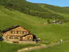 Liechtenstein - Malbun: house on the slope - photo by J.Kaman