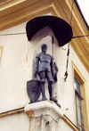 Lithuania - Vilnius: Corner sentinel - photo by M.Torres