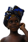 Djenn cercle, Mopti Region, Mali: portrait of local girl in a village outside Djenne - photo by J.Pemberton