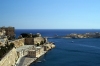 Malta: La Valletta - Barriera Wharf over the Grand Harbour - photo by A.Ferrari