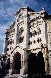 Monaco-Ville: Cathedral of Our Lady Immaculate - architect: Charles Lenormand - Cathdrale de Monaco - Notre Dame Immacule (photo by M.Torres)