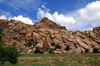 Khogno Khan Uul / mountain, central Mongolia, Bulgan Province: rocky landscape of Khognokhaan Natural Reserve - photo by A.Ferrari