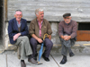 Montenegro - Crna Gora - Durmitor national park: men from Zabljak - photo by J.Kaman