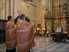 Montenegro - Crna Gora - Kotor: inside the Serbian church of St Nicholas - Orthodox ritual - photo by J.Kaman