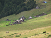 Montenegro - Crna Gora - Komovi mountains: Katun tavna - village houses and sheds - photo by J.Kaman