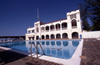 Mozambique / Moambique - Maputo / Loureno Marques : swimming pool at the Nautical Club - where the expatriate community meets / piscina do Clube Naval de Maputo - Clube Nautico - Avenida Marginal - photo by F.Rigaud