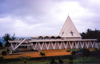 Xai-Xai / Vila Joo Belo / VJB: church over the Indian ocean - praia Seplveda / igreja sobre o Oceano Indico - photo by M.Torres