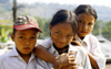 Annapurna area, Nepal: students - photo by W.Allgwer