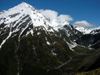 21 New Zealand - South Island - West Matukituki Valley - river and peaks, Mt. Aspiring National Park - Otago region (photo by M.Samper)