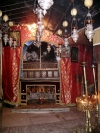 Palestine - West Bank - Bethlehem: Basilica of the Nativity - manger (photo by R.Wallace)