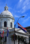 Asuncin, Paraguay: the National Pantheon of The Heroes, 'Pantheon de los Heroes' - built to honour the memory of the Lopez dictators - modeled after Les Invalides in Paris - city-centre - photo by A.Chang