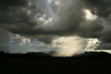 Cordillera del Ybytyruzu, Guaira department, Paraguay: storm - rain over the Ybytyruzu mountains - photo by A.Chang