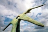 Portugal - Moita: aves de bronze - decorao de uma rotunda / bronze birds - roundabout decoration - photo by M.Durruti