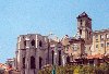 Lisbon: ruins of Carmo Convent - Convento do Carmo visto do Rossio - photo by M.Durruti