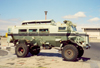 South Africa - Cape Town: 'leisure vehicule' - police anti-riot truck - photo by M.Torres