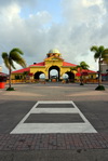 Basseterre, Saint Kitts island, Saint Kitts and Nevis: Port Zante - the cruise dock and open air shopping mall - photo by M.Torres