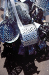 Saudi Arabia - Asir province - Abha: pans at the market - photo by F.Rigaud