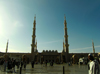 Medina / Madinah, Saudi Arabia: Masjid Al Nabawi or Mosque of the Prophet - Ottoman and Saudi architecture - photo by A.Faizal